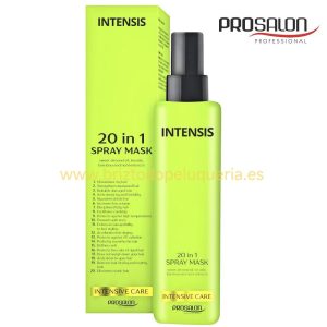 MASCARILLA EN SPRAY SIN ACLARADO con protector SOLAR 20 EN 1 SPRAY MASK INTENSIS DE PROSALON