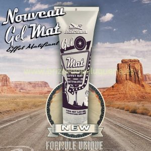 GEL DE FIJACIÓN FUERTE PARA EL CABELLO, SIN BRILLO CON EFECTO NATURAL MATE Mat Gel HAIRGUM