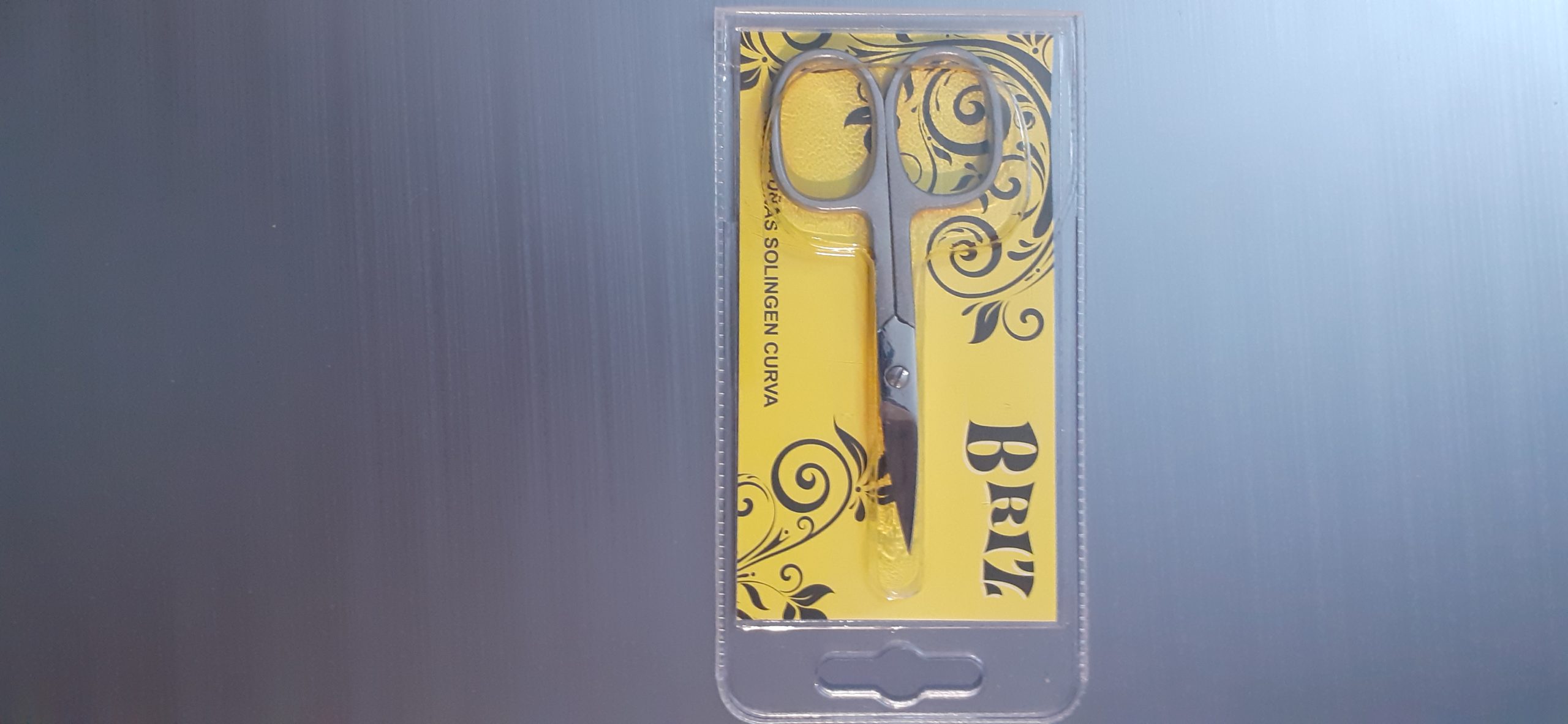 TIJERA CURVA PIELES SOLINGEN PROFESIONAL BRIZ