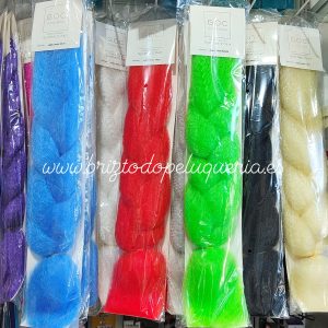 FIBRA KANEKALON PELO SINTÉTICO PREMIUM PARA RASTAS Y TRENZAS JUMBO BRAID GOC ó ELEGANCE