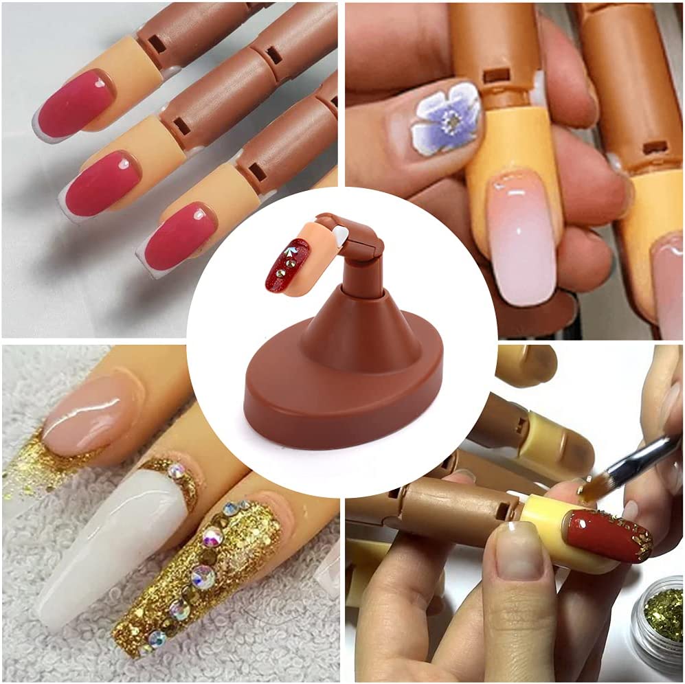 DEDOS ARTICULADOS PARA PRACTICAS DE MANICURA NAIL TRAINING FINGER PERFECT BEAUTY - Imagen 4