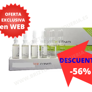 Ampollas con efecto anticaspa y calmante en el cuero cabelludo Ice Cream Cleany Loción Inebrya