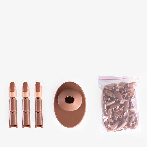 DEDOS ARTICULADOS PARA PRACTICAS DE MANICURA NAIL TRAINING FINGER PERFECT BEAUTY - Imagen 2