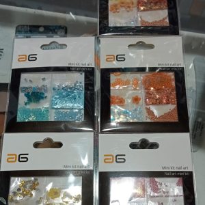 MINI KIT PARA DECORACIÓN DE UÑAS NAIL ART PROFESIONAL ASUER