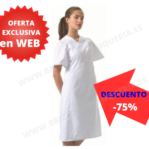 BATA BLANCA de ATAR para cliente CHARLY MODA