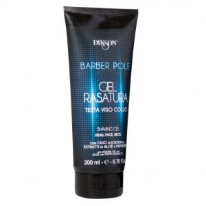 GEL RASATURA / DE AFEITADO CABEZA, ROSTRO Y CUELLO PROFESIONAL BARBER POLE DIKSON