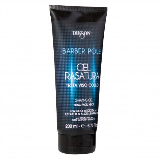 GEL RASATURA / DE AFEITADO CABEZA, ROSTRO Y CUELLO PROFESIONAL BARBER POLE DIKSON