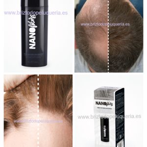 FIBRAS CAPILARES con KERATINA para rellenar o disimular zonas con poco cabello Nano Fibers BIFULL PERFECT BEAUTY