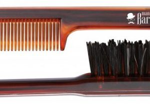 SET DE PEINE Y CEPILLO Para el cuidado de la barba y el bigote MAN BARB´`E MÜSTER