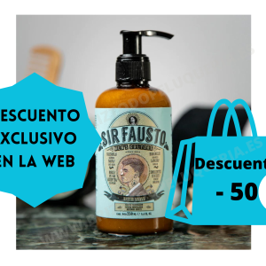 CREMA HIDRATANTE PARA DESPUES DEL AFEITADO After shave SIR FAUSTO