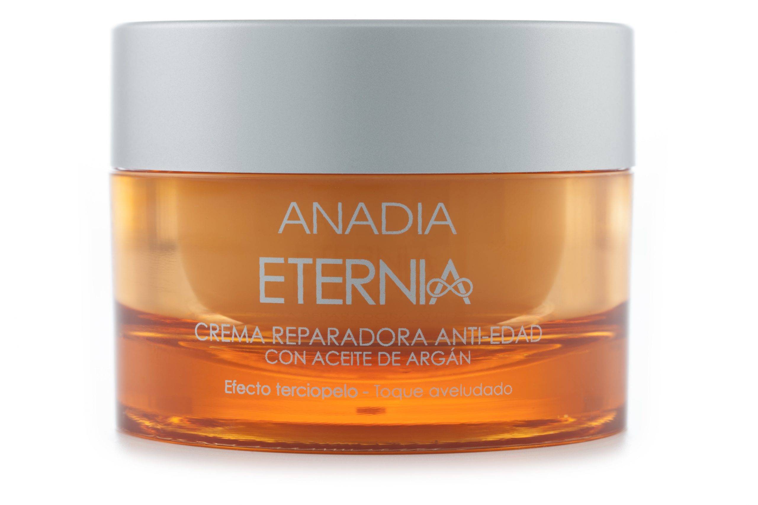 CREMA FACIAL Reparadora ANTI-EDAD con Aceite De Argán de 200 ml LINEA ETERNIA ANADIA PROFESIONAL