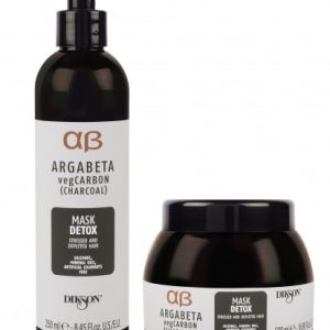 MASCARILLA DETOX CONTRA DAÑOS AMBIENTALES ArgaBeta vegCarbon mask detox DIKSON