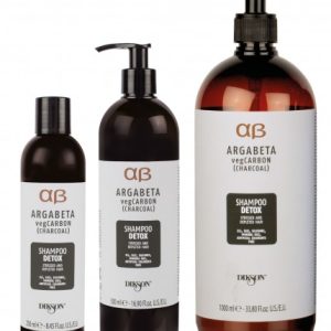 CHAMPÚ DETOX CONTRA DAÑOS AMBIENTALES ArgaBeta vegCarbon shampoo detox DIKSON