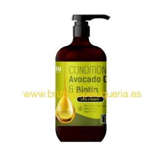 Acondicionador Anti Frizz y Caida BioNaturell con aceite de AGUACATE y BIOTINA ULTRA STRENGTH Elfa Pharm 946ml