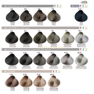 TINTE BAJO EN AMONIACO GAMAS: Mate, Ceniza, Ceniza intenso y Beige LOW AMMONIA PROFESIONAL EVERYGREEN