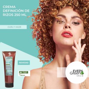 CREMA DE DEFINICION DE RIZOS curly hair EVERYGREEN