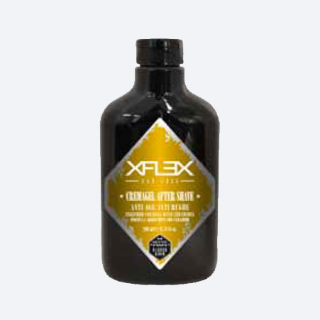 Gel en Crema Antiarrugas Bálsamo post-afeitado para hombre, calmante y emoliente After Shave LINEA XFLEX DE EDELSTEIN