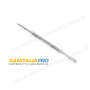 EMPUJADOR de Cutículas y LIMPIADOR de uñas DOBLE PROINOX XANITALIA
