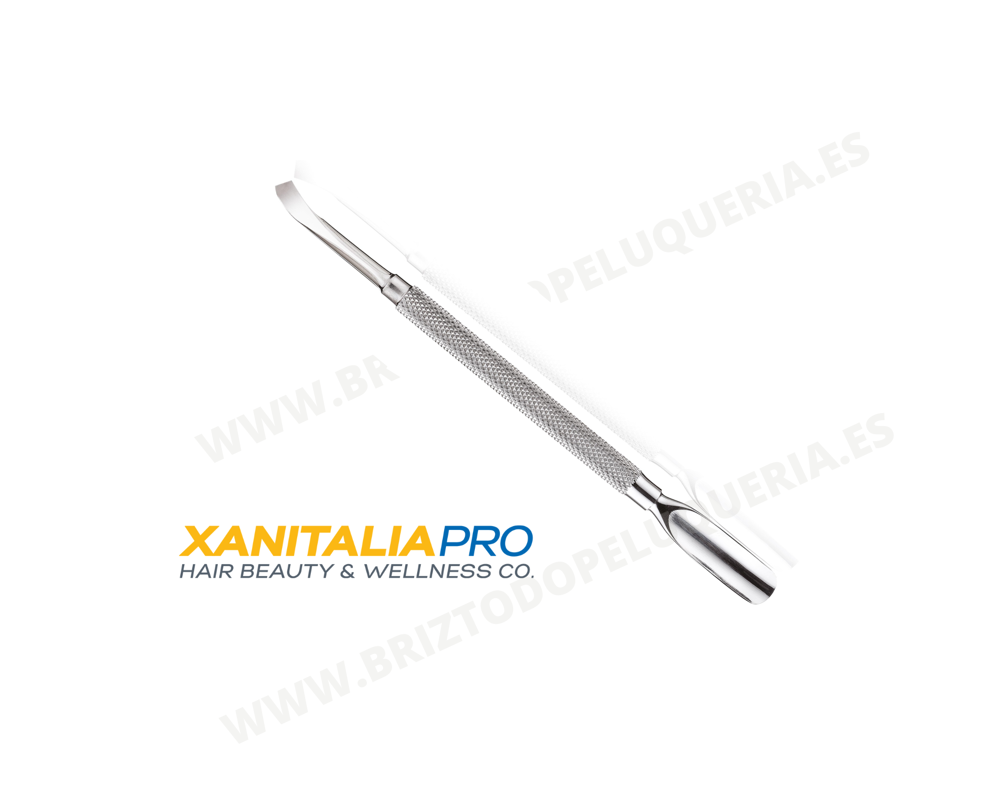 EMPUJADOR de Cutículas DOBLE PROINOX XANITALIA