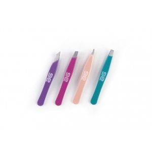 KIT 4 MINI PINZAS DE DEPILAR EN COLORES ASUER