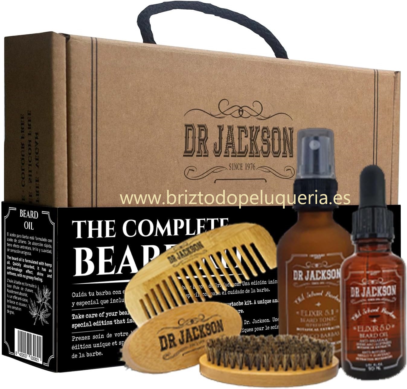 KIT cuidado Barba y Bigote DR JACKSON