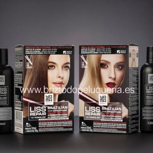 KIT alisado brasileño YAMA con queratina Yamaliss LISS REPAIR