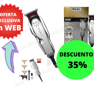 MÁQUINA DE CORTE WAHL RECORTADORA, DETALLADORA, PATILLERA Y DE ACABADOS HERO 5 ESTRELLAS WAHL