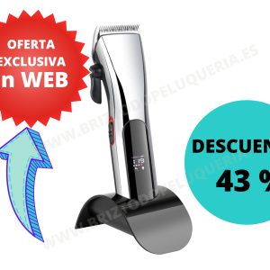 MÁQUINA DE CORTE Y BARBA INALÁMBRICA CORDLESS PROFESIONAL ROMEO & JULIETTE APRO