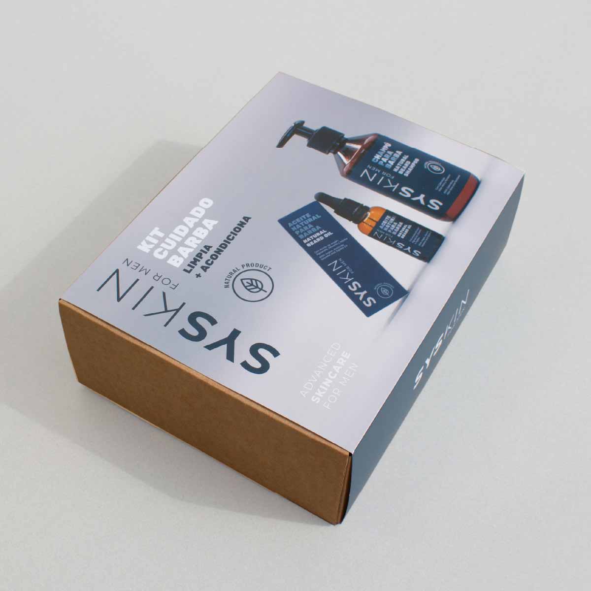 Pack Cuidado Barba con CHAMPÚ Y ACEITE SYSKIN for Men - Imagen 4