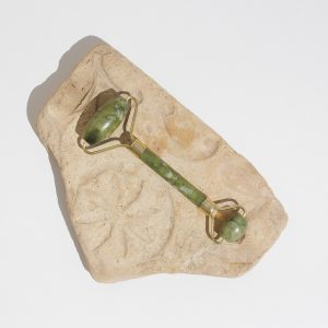 Rodillo Masajeador Facial Piedra Jade SYS