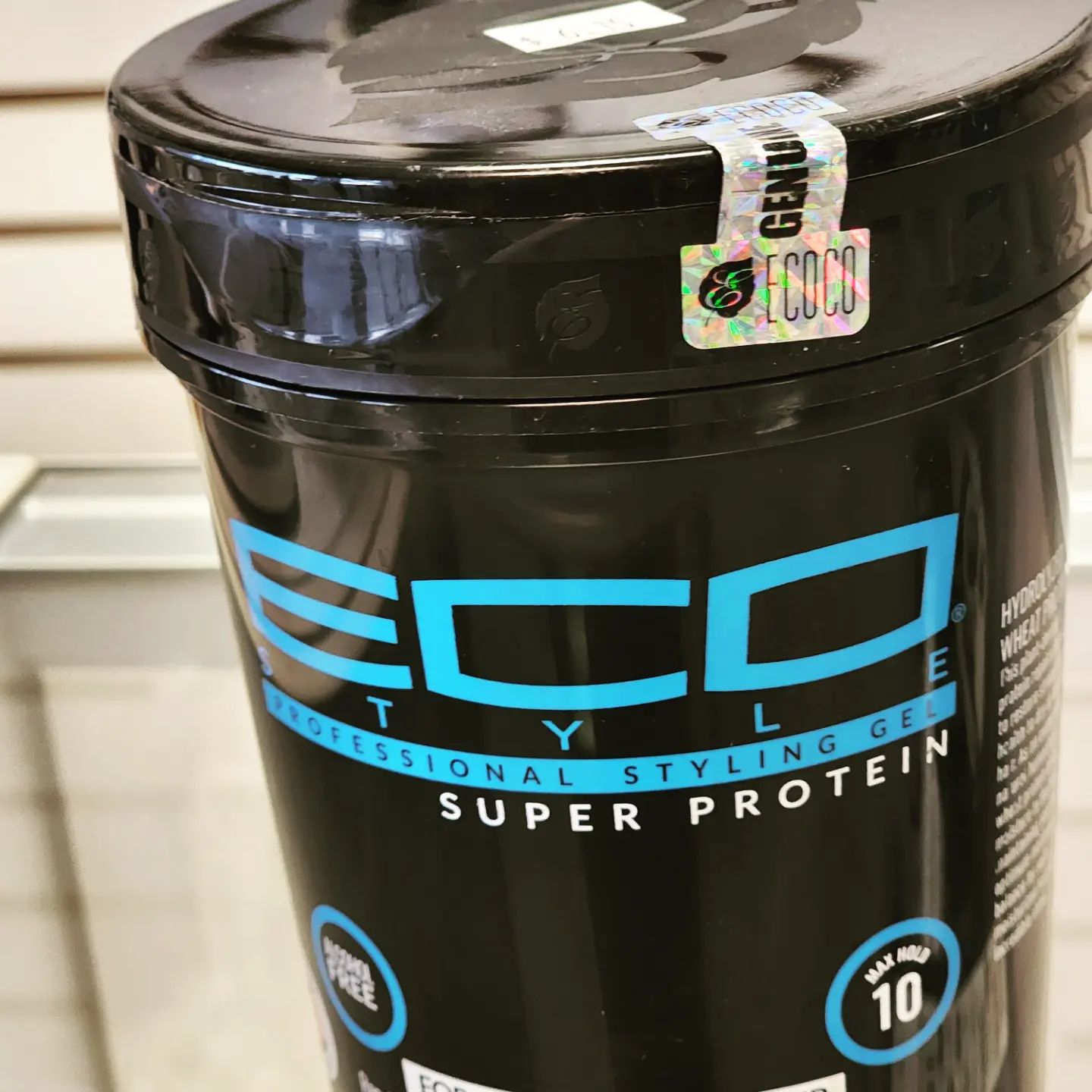 GEL DE PEINADO DE FIJACIÓN MEDIA/FUERTE PARA CABELLO RIZADO Eco Style Super Protein Gel ECOCO ECO STYLE - Imagen 2