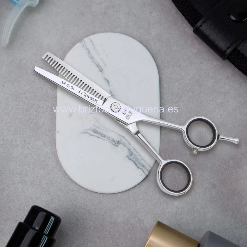 Tijera esculpir 3 claveles Air ES 24 - Imagen 2
