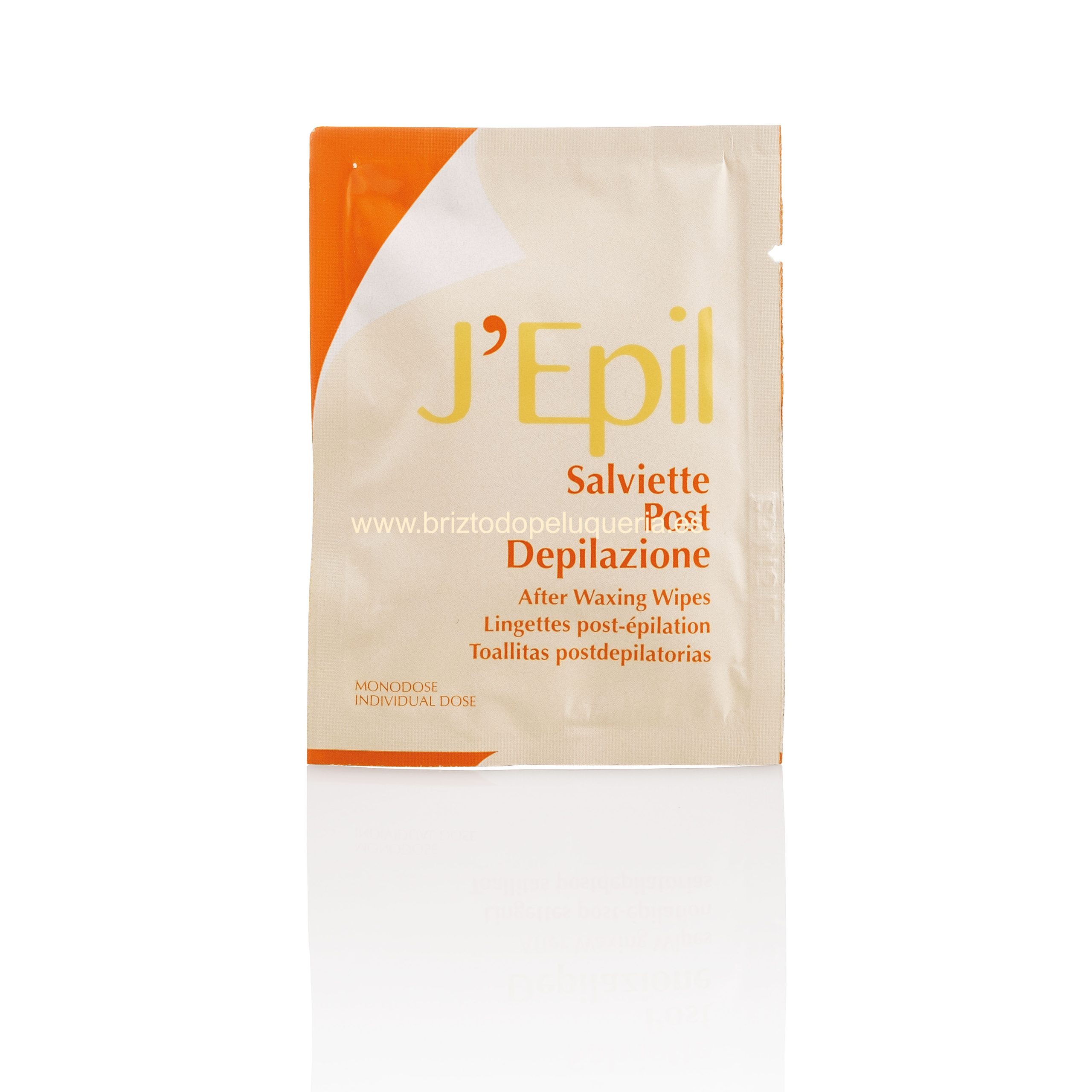 Bandas depilatorias para rostro Crystal Gel con aceite de semilla de camelia y vitamina E J’EPIL XANITALIA - Imagen 3