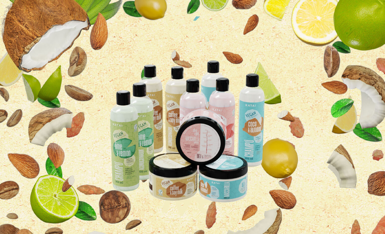 MASCARILLA NATURAL Y VEGANA para cabellos con tendencia a encresparse CHIA & GOJI KATAI - Imagen 7